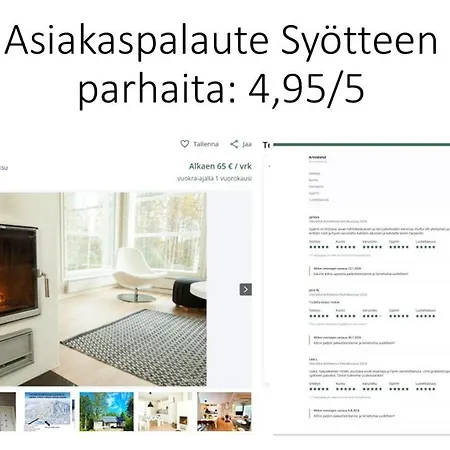 Syoetteen Helmi - Loistosijainti! 别墅 *